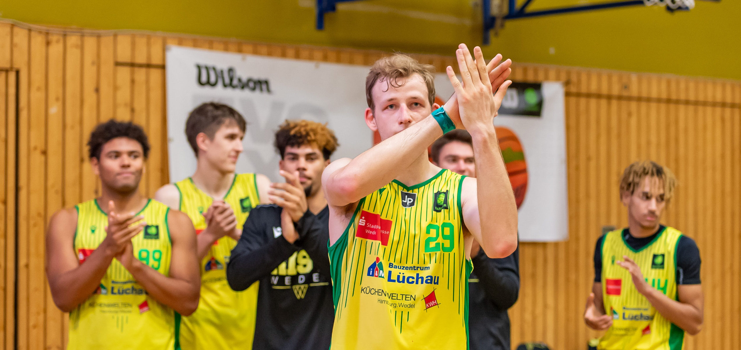 Linus Hoffmann nach Einsatz für SC Rist Wedel