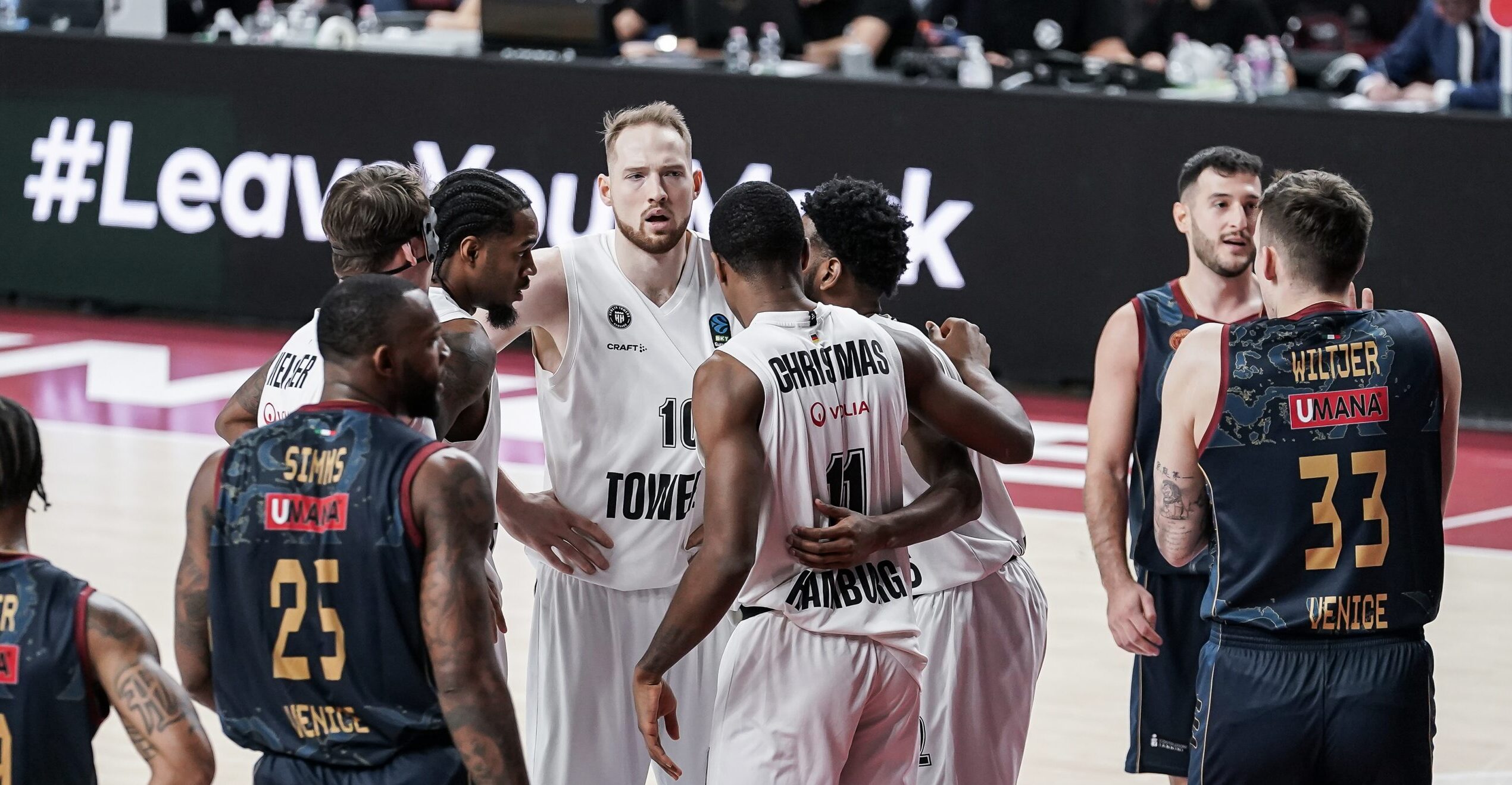 Team Huddle in Venedig