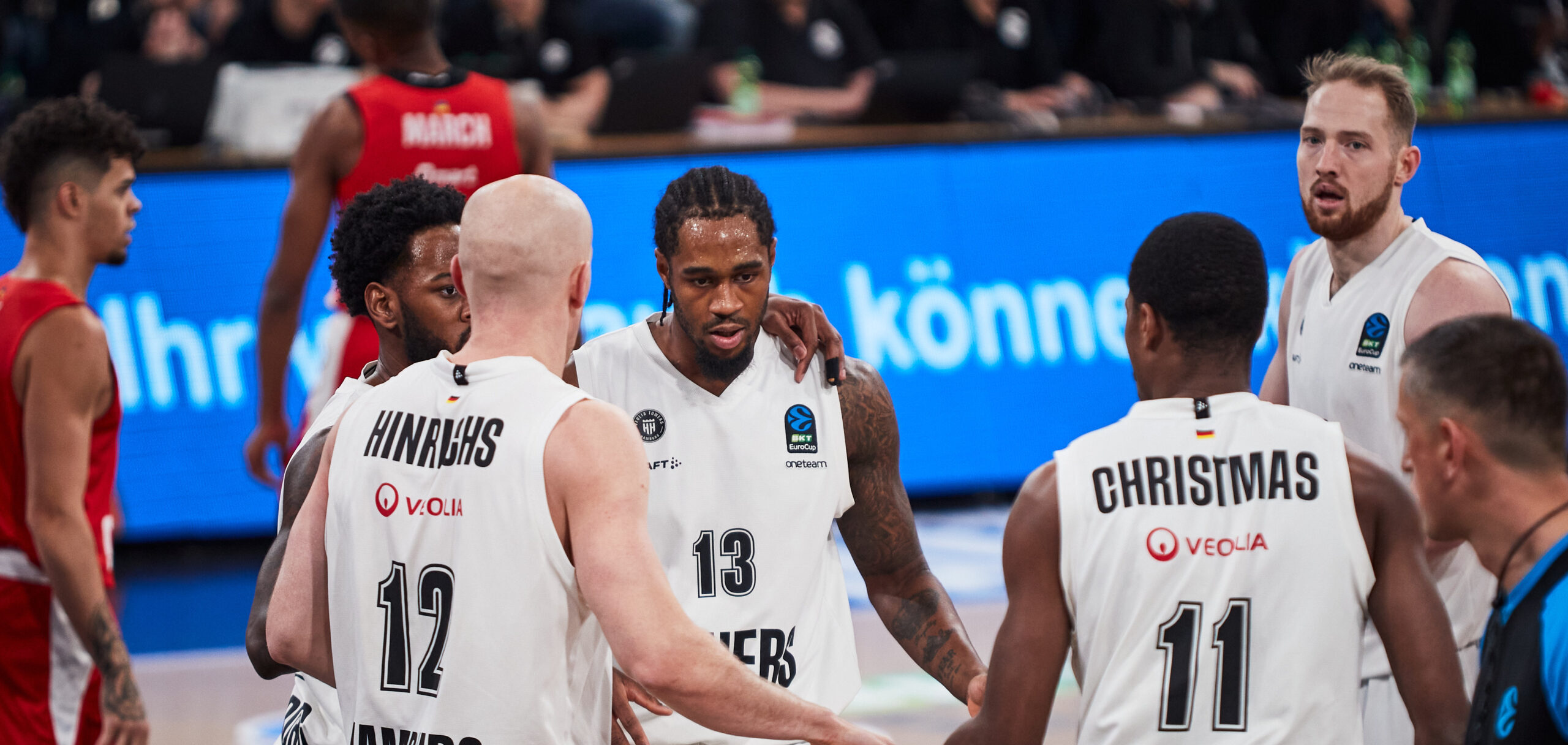 Team Huddle gegen Prometey