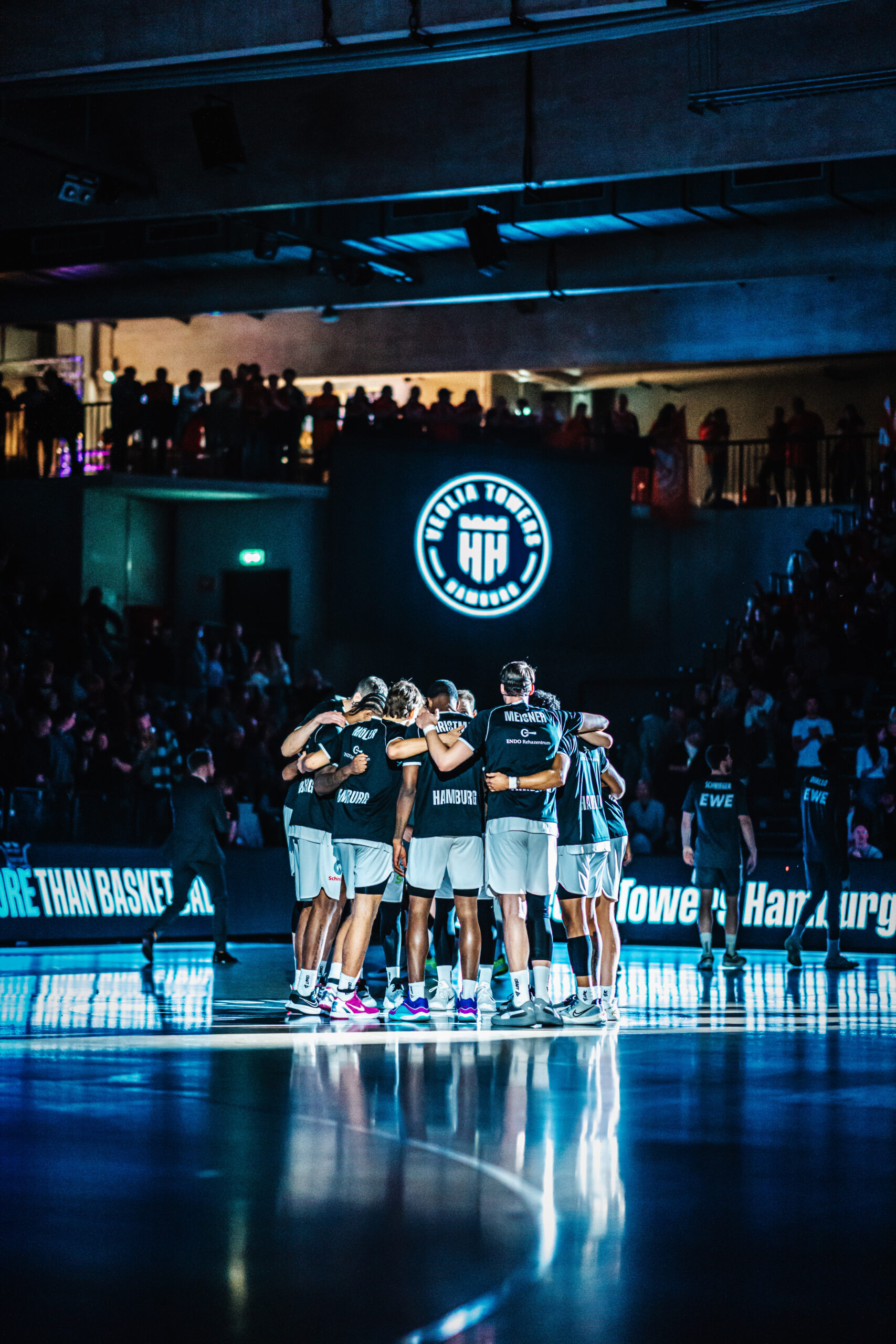 Huddle Team gegen Vechta