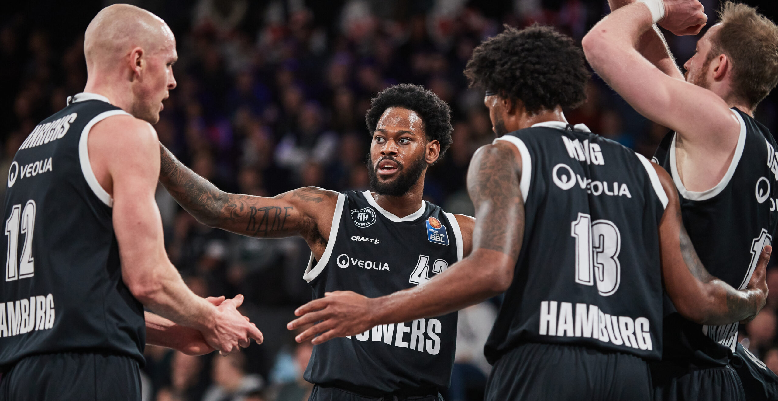 Teamhuddle gegen Braunschweig