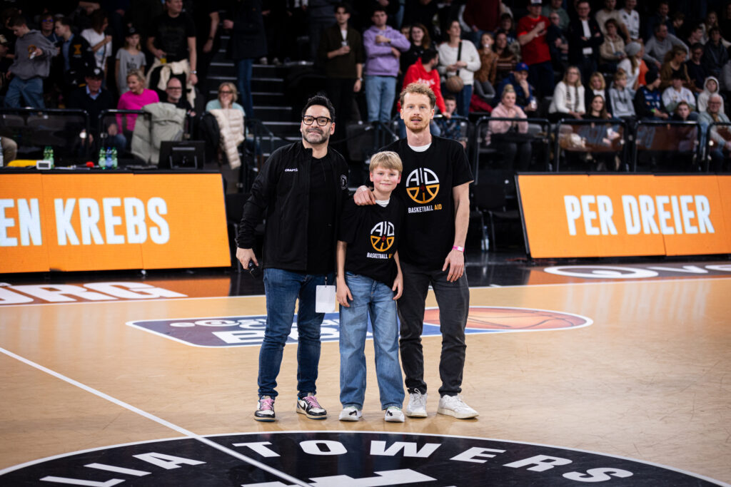 Per Günther, BasketballAID gegen Rostock