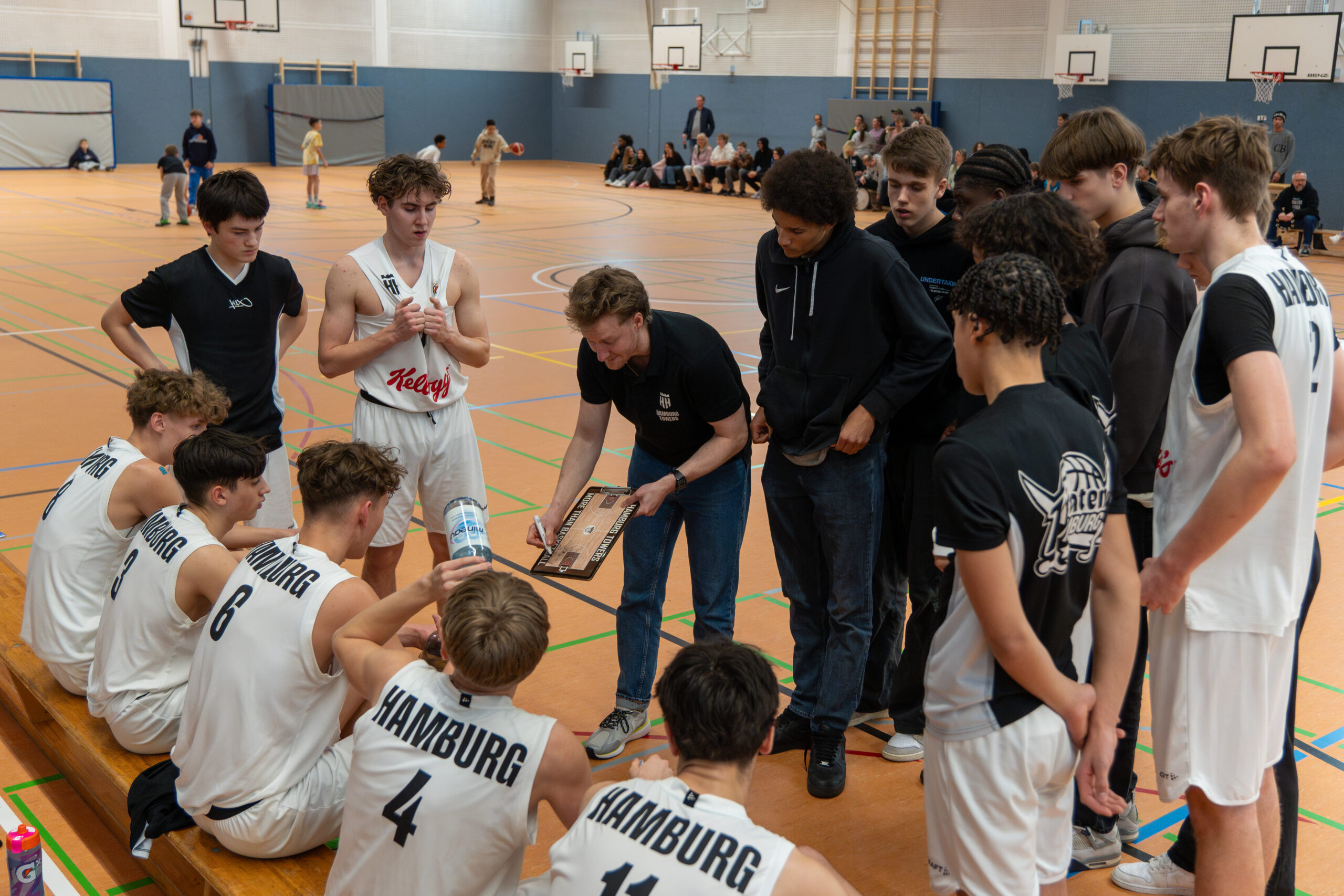 Traineransprache JBBL Hamburg Towers