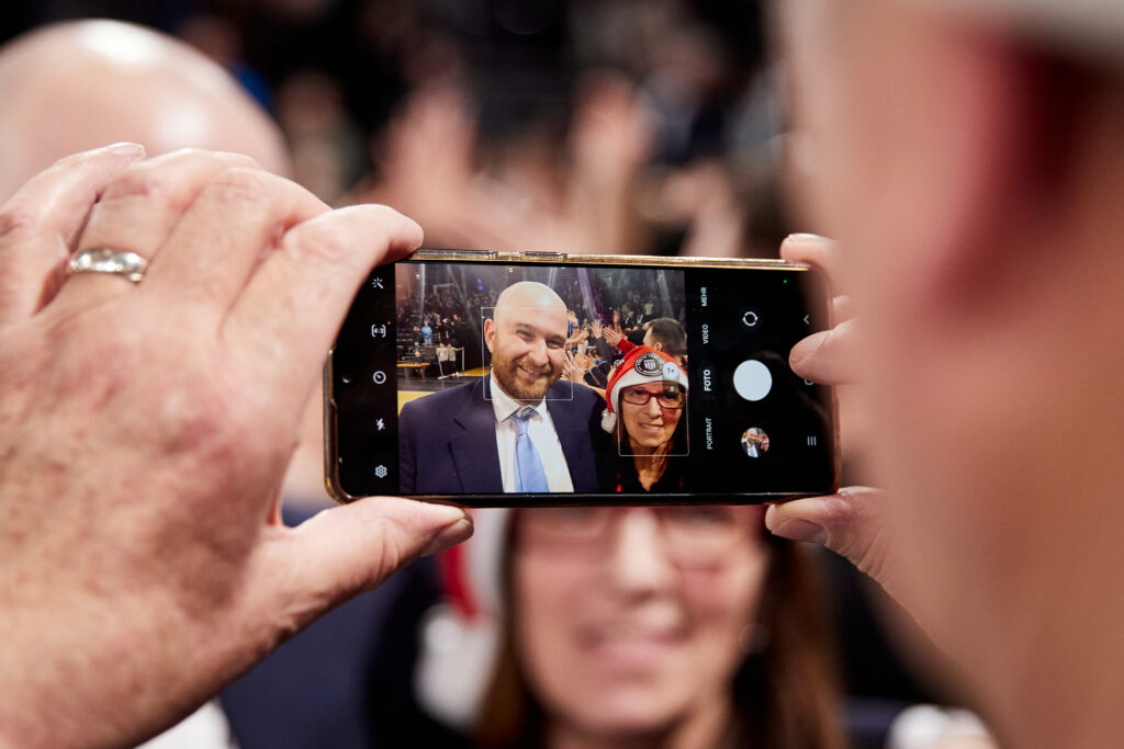 Foto Stefan Grassegger mit Fan