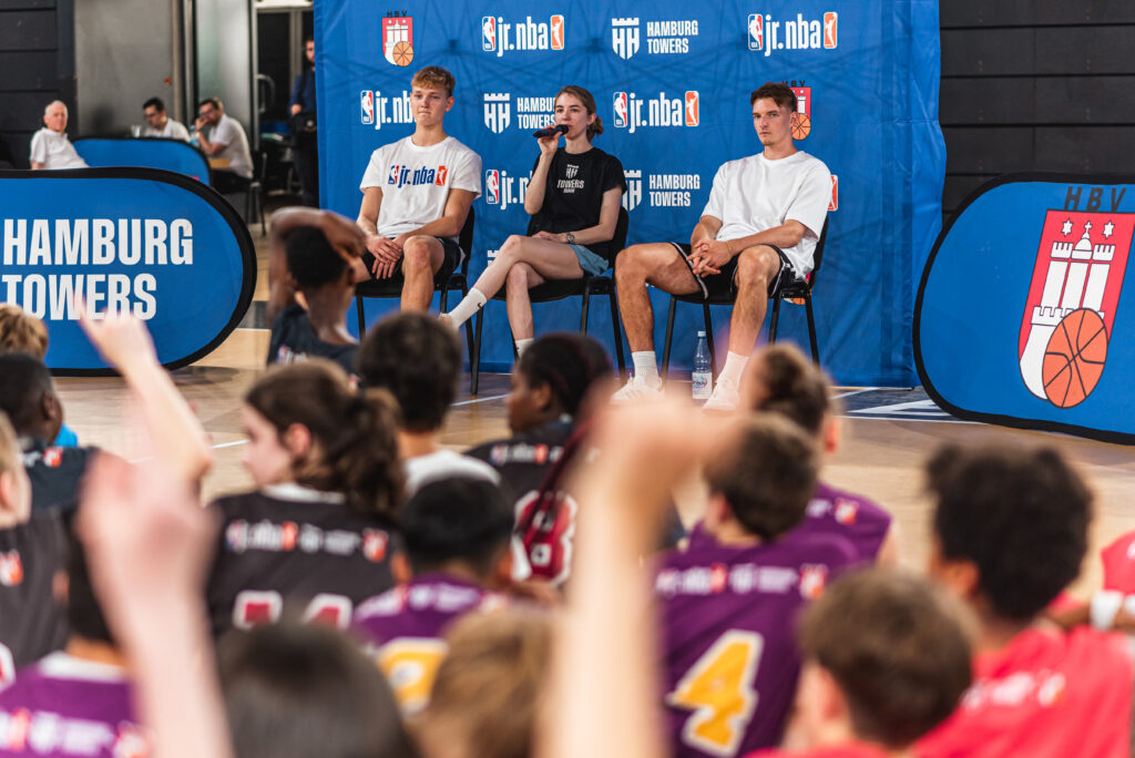 Towers-Spieler Jared Grey und Weltmeister Justus Hollatz im Interview