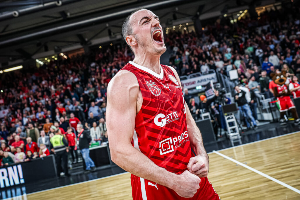 Bambergs Karsten Tadda mit emotionalem Schrei