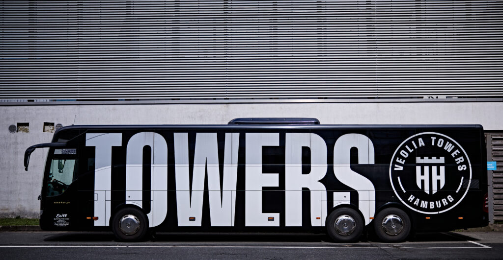 Teambus Veolia Towers Hamburg