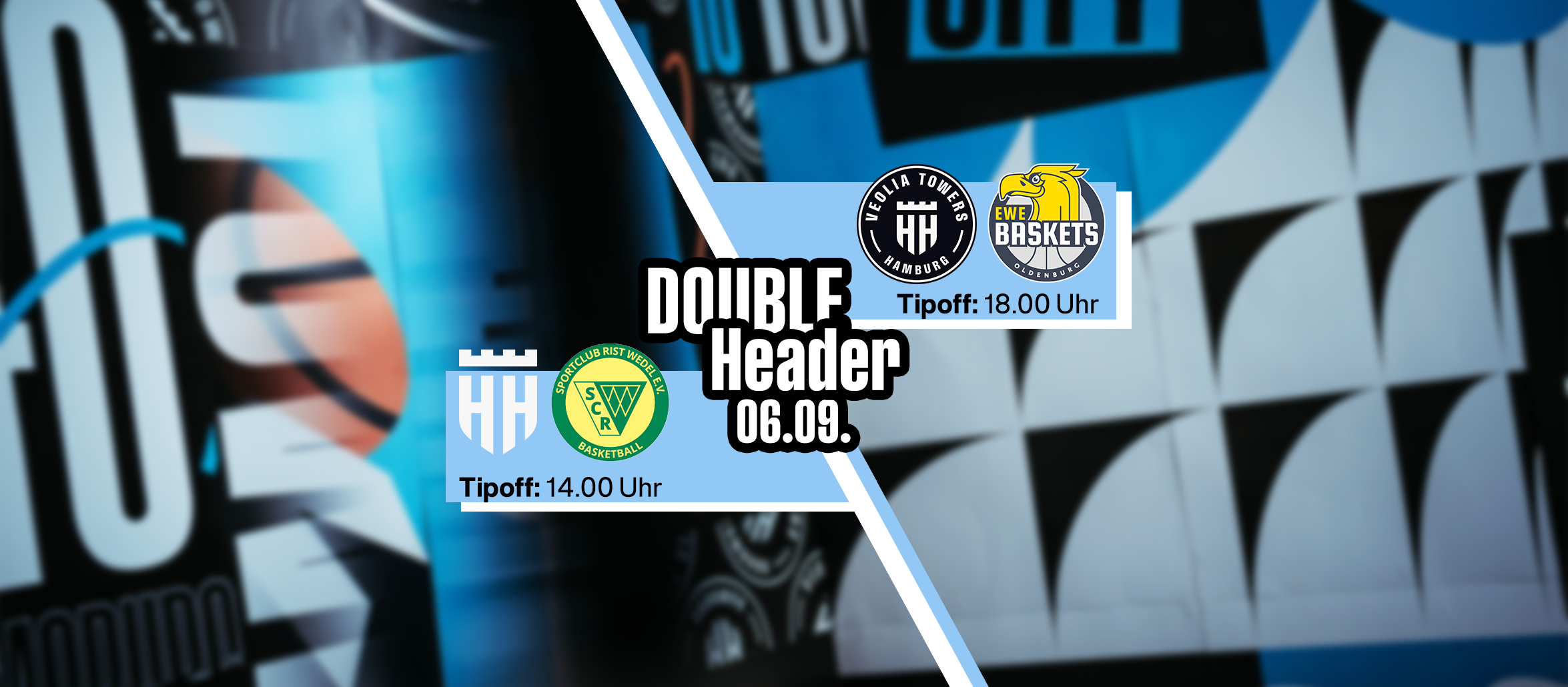 Season Opener wird zum Double Header