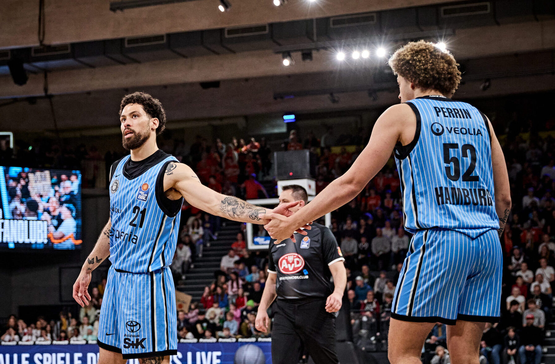 Courtside-Fakten: #HAMWUE
